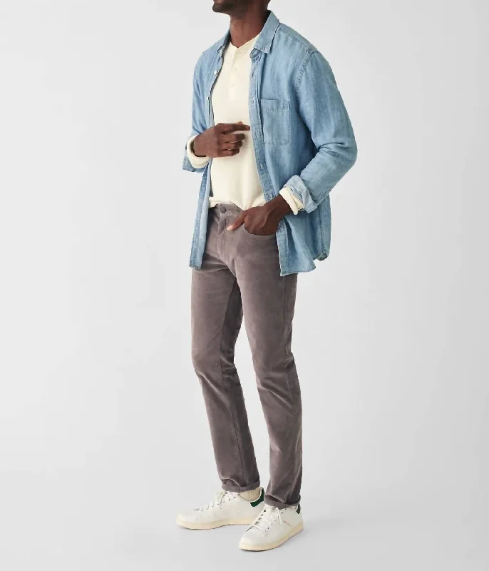 Limited-time discounts on clothing you’ll love Stretch Cord 5-Pocket Pants In Rugged Grey Limited-time discounts on clothing you’ll love Stretch Cord 5-Pocket Pants In Rugged Grey