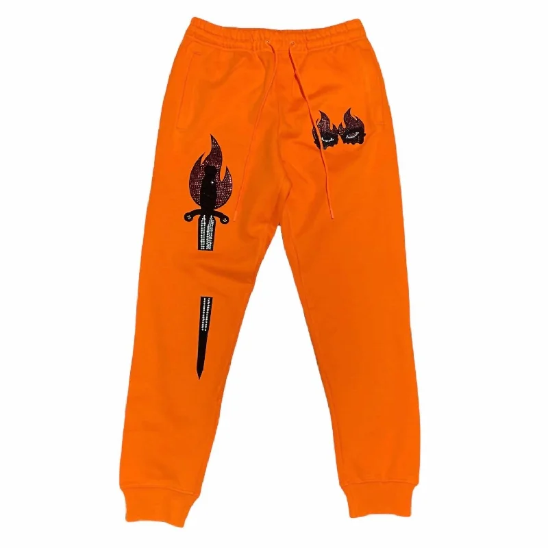 Check out the best prices on men's fashion basics – limited time offer. Men's Double Eye Sword Rhinestone Sweatpants In Orange Check out the best prices on men's fashion basics – limited time offer. Men's Double Eye Sword Rhinestone Sweatpants In Orange