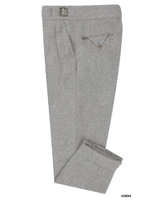 Flash sale alert! Shop fashion-forward clothing at discounted prices. Gurkha Pant in Grey Wool Flannel Flash sale alert! Shop fashion-forward clothing at discounted prices. Gurkha Pant in Grey Wool Flannel