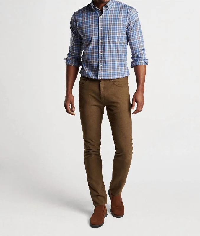 Bundle and save: Shop men’s fashion and enjoy exclusive discounts. Mountainside Flannel Five-Pocket Trouser In Bourbon Bundle and save: Shop men’s fashion and enjoy exclusive discounts. Mountainside Flannel Five-Pocket Trouser In Bourbon