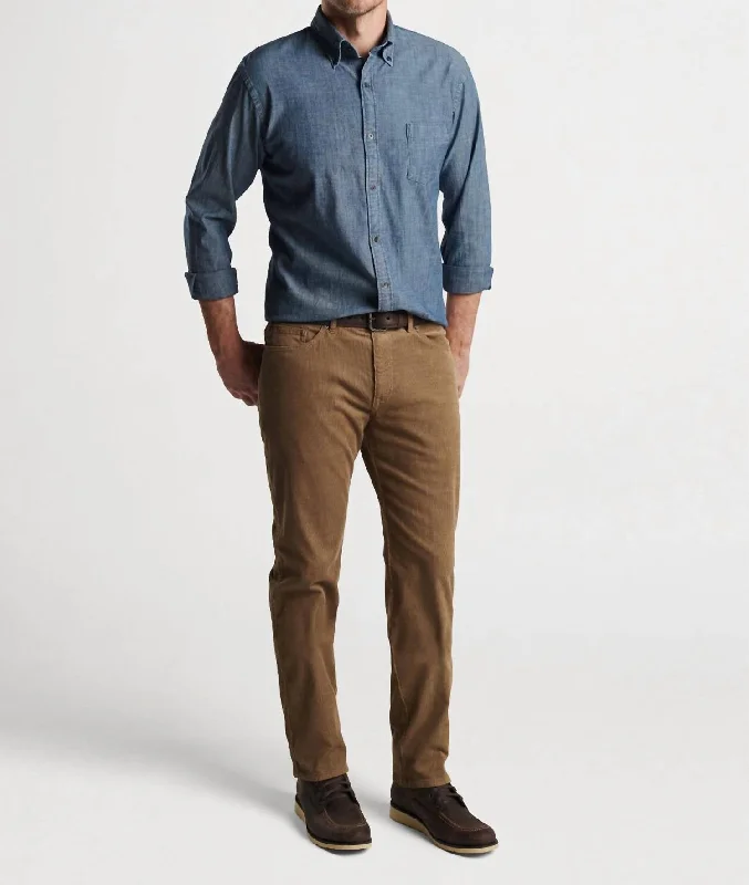 Shop now and save up to 40% on men’s wardrobe essentials. Superior Soft Corduroy Five-Pocket Trouser In Khaki Shop now and save up to 40% on men’s wardrobe essentials. Superior Soft Corduroy Five-Pocket Trouser In Khaki