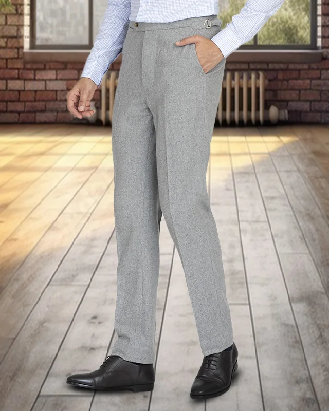 Exclusive offers on men’s wardrobe essentials – save more now! EZS Grey Wool Flannel Pant Exclusive offers on men’s wardrobe essentials – save more now! EZS Grey Wool Flannel Pant