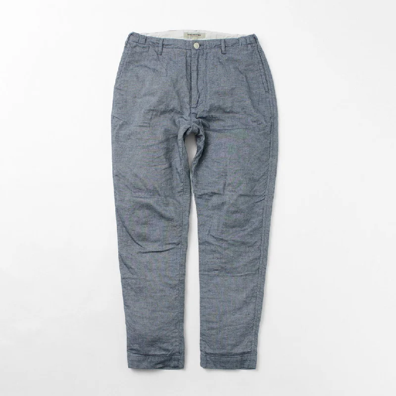 Check out the best prices on men's fashion basics – limited time offer. FOB FACTORY / F0513 Cotton Linen Double Wave Chambray Pants Check out the best prices on men's fashion basics – limited time offer. FOB FACTORY / F0513 Cotton Linen Double Wave Chambray Pants