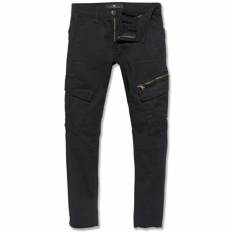 Shop exclusive offers on men’sapparel Men's Sean Dover Lightweight Cargo Pants In Black Shop exclusive offers on men’sapparel Men's Sean Dover Lightweight Cargo Pants In Black