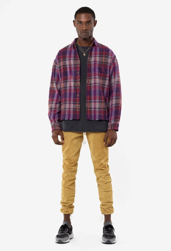 Flash sale on trendy clothing – Limited time offers available online. Leather Escobar Pants / Tan Suede Flash sale on trendy clothing – Limited time offers available online. Leather Escobar Pants / Tan Suede