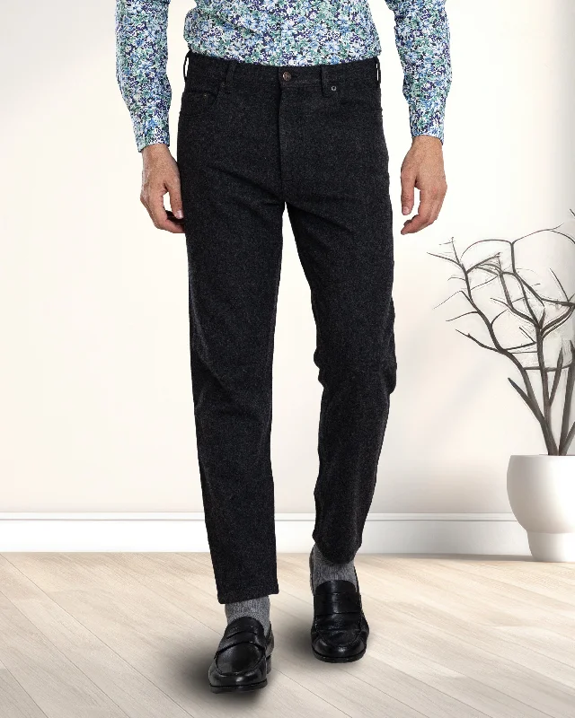 Flash deals on men’s  clothing – Grab yours today!  Charcoal Grey Wool Jeans