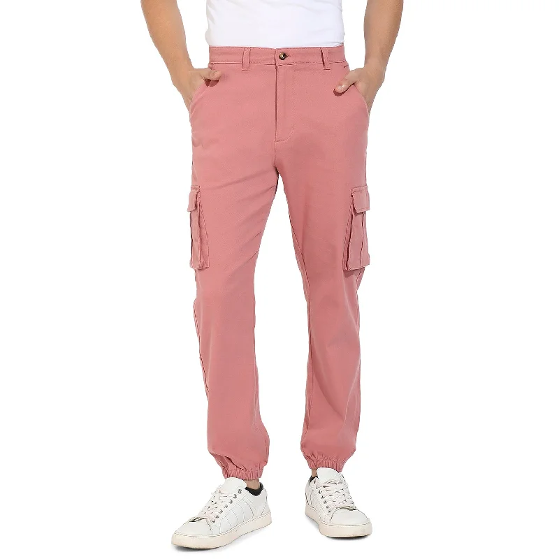 Enjoy exclusive discounts.  Cuffed Hem Cargo Trousers