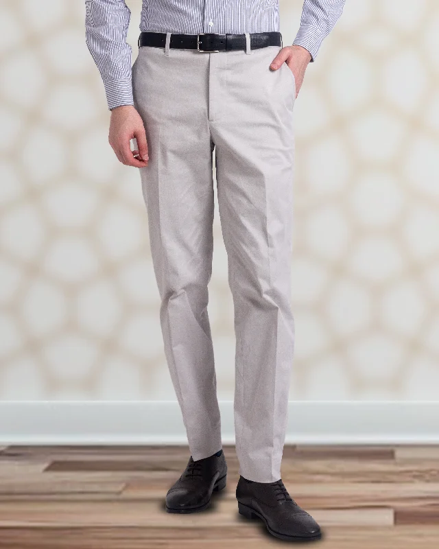 Shop the look you love at prices you’ll love even more! Oyster Grey Twill Dress Pant Shop the look you love at prices you’ll love even more! Oyster Grey Twill Dress Pant