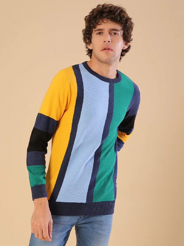 Shop affordable clothing for men – Up to 60% off! Campus Sutra Men Stylish Colorblocked Casual Sweaters Shop affordable clothing for men – Up to 60% off! Campus Sutra Men Stylish Colorblocked Casual Sweaters