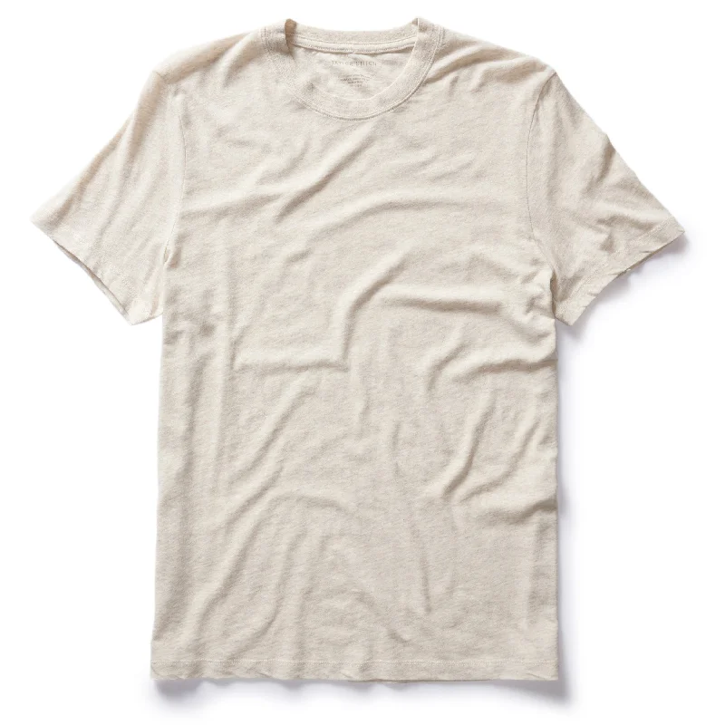 Best deals on men’s clothing – Sale ends soon, shop today! The Cotton Hemp Tee in Heather Oat Best deals on men’s clothing – Sale ends soon, shop today! The Cotton Hemp Tee in Heather Oat