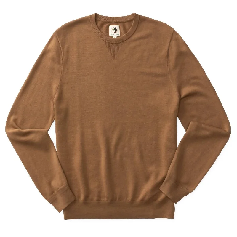 Save more with bundle deals on men’s fashion items. Henson Merino Crewneck Sweater In Dark Amber Save more with bundle deals on men’s fashion items. Henson Merino Crewneck Sweater In Dark Amber