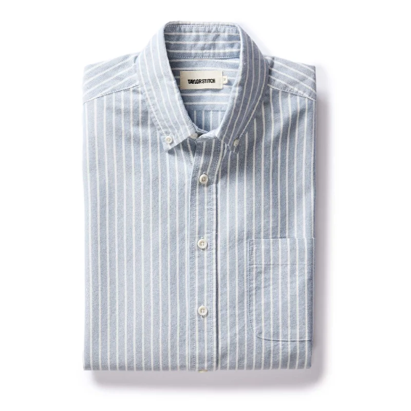 Shop the best clothing sales of the year!  The Jack in Blue Stripe Oxford
