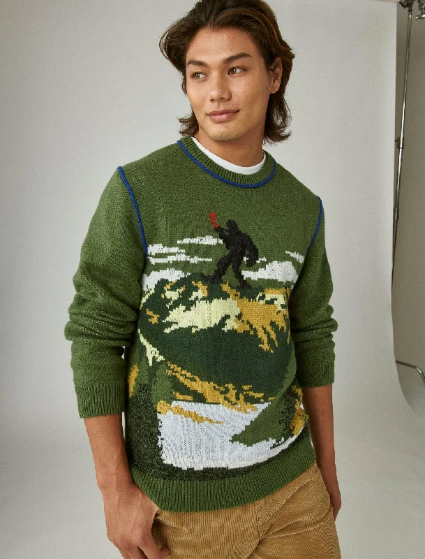 Exclusive offers on the latest clothing styles for men . Lucky Brand Men's Intarsia Crew Neck Sweater Exclusive offers on the latest clothing styles for men . Lucky Brand Men's Intarsia Crew Neck Sweater