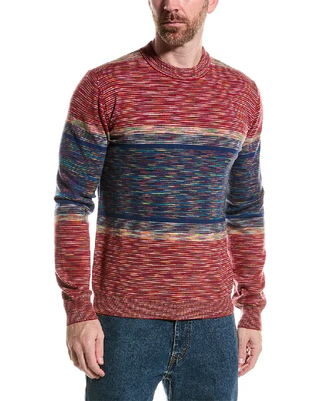 Shop affordable clothing for all occasions –  M Missoni Wool Crewneck Sweater