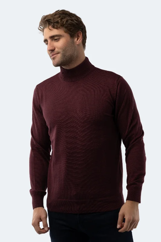 Don’t miss out on men’s fashion sales – shop today and save big! Melange Burgundy Mockneck Sweater Don’t miss out on men’s fashion sales – shop today and save big! Melange Burgundy Mockneck Sweater