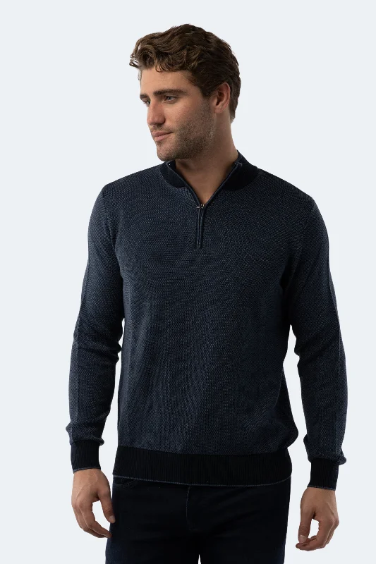 Exclusive online discounts – Shop clothing for every occasion! Melange Dark Indigo Quarter Zip Exclusive online discounts – Shop clothing for every occasion! Melange Dark Indigo Quarter Zip
