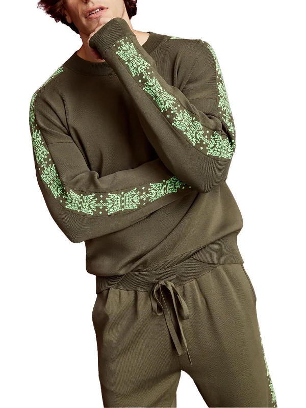 Seasonal clearance – Save on all clothing essentials this weekend. Mens Crewneck Print Pullover Sweater Seasonal clearance – Save on all clothing essentials this weekend. Mens Crewneck Print Pullover Sweater