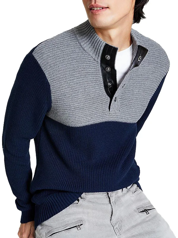 Shop now for affordable fashion – Enjoy free shipping on clothing orders. Mens Mock Neck Colorblock Pullover Sweater Shop now for affordable fashion – Enjoy free shipping on clothing orders. Mens Mock Neck Colorblock Pullover Sweater