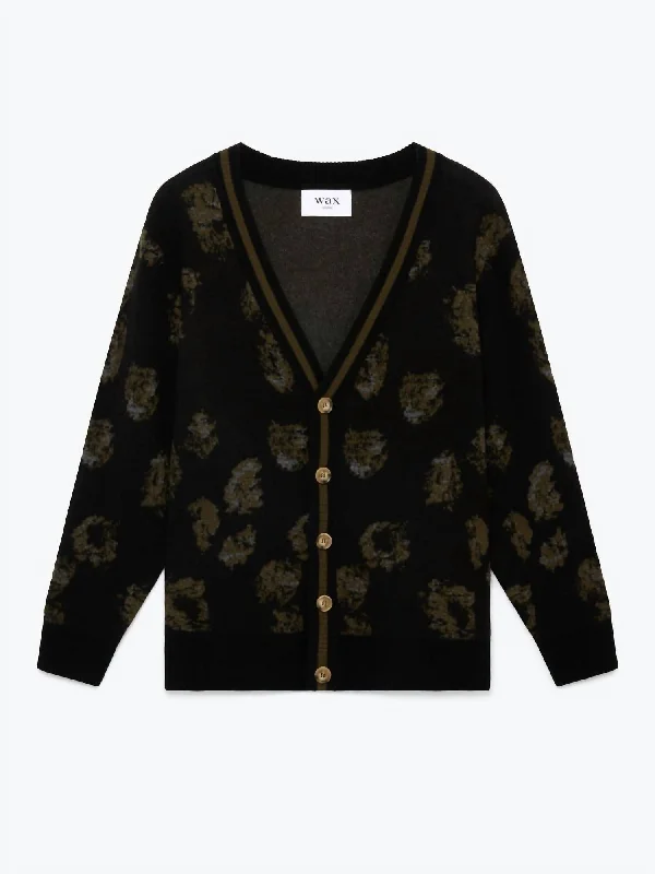 Exclusive discounts on all types of clothing – Shop now! Men's Schill Cardigan In Black/khaki Exclusive discounts on all types of clothing – Shop now! Men's Schill Cardigan In Black/khaki