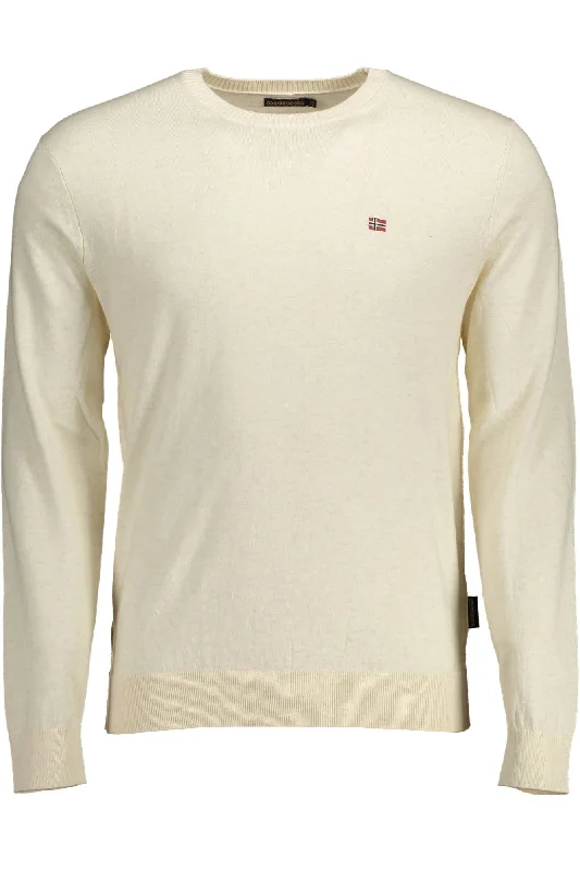 Shop trendy clothing for every season – Special promotion today. Napapijri Cotton Crew-Neck Embroide Men's Sweater Shop trendy clothing for every season – Special promotion today. Napapijri Cotton Crew-Neck Embroide Men's Sweater