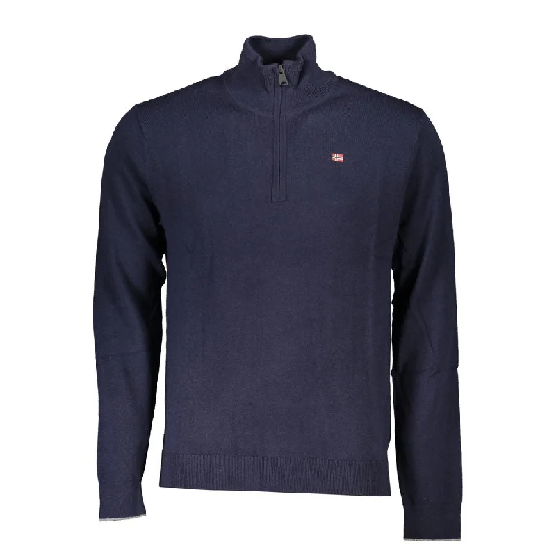Get ready for the season with exclusive savings on trendy clothes. Napapijri Elegant Half-Zip Embroide Men's Sweater Get ready for the season with exclusive savings on trendy clothes. Napapijri Elegant Half-Zip Embroide Men's Sweater