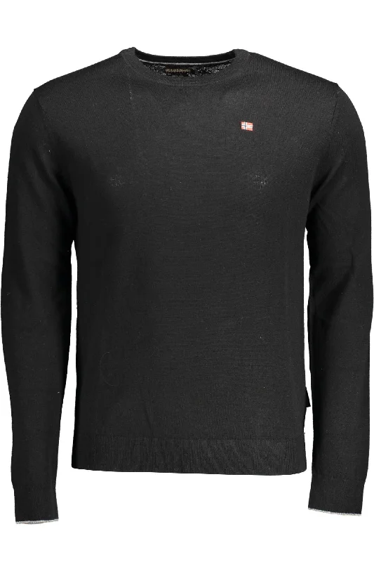 Save more with bundle deals on men’s fashion items. Napapijri Elegant Wool Sweater with Embroide Men's Logo Save more with bundle deals on men’s fashion items. Napapijri Elegant Wool Sweater with Embroide Men's Logo
