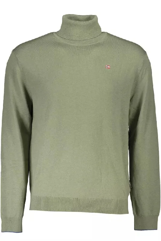 Shop the best  fashion at prices you can’t beat.  Napapijri Turtleneck Woolen  Men's Sweater