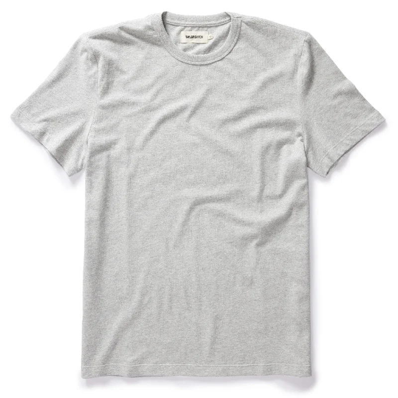 Don’t wait – shop the biggest sale of the season on men’s clothing! The Organic Cotton Tee in Heather Grey Don’t wait – shop the biggest sale of the season on men’s clothing! The Organic Cotton Tee in Heather Grey