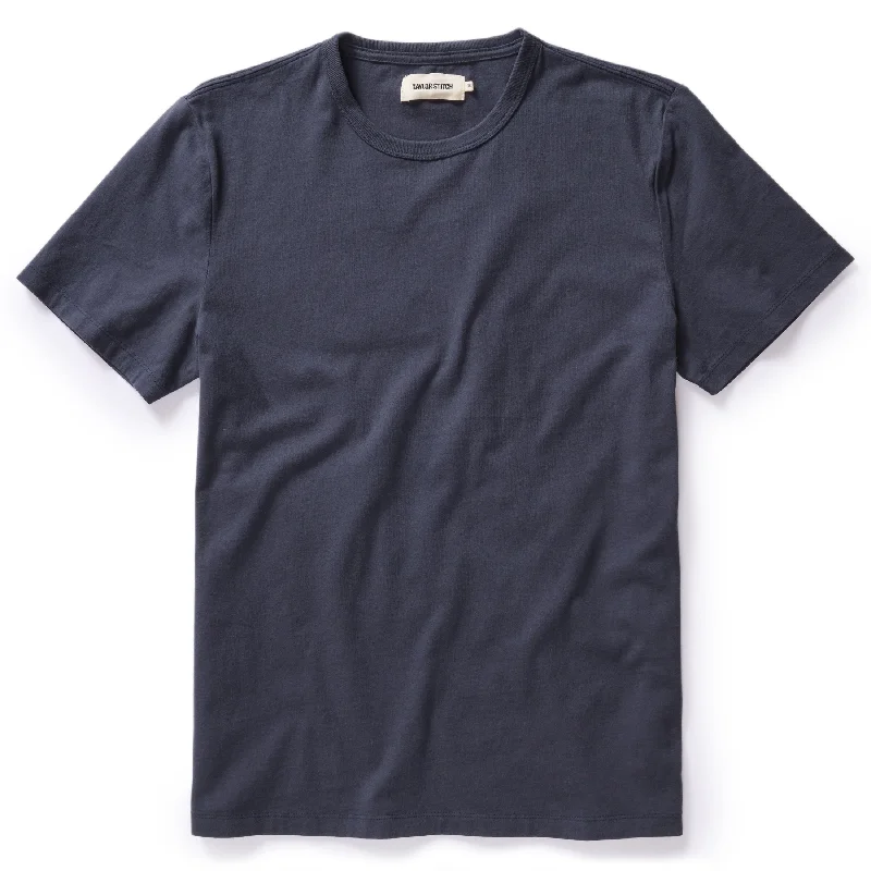 Look your best with exclusive savings on men’s fashion. The Organic Cotton Tee in Navy Look your best with exclusive savings on men’s fashion. The Organic Cotton Tee in Navy