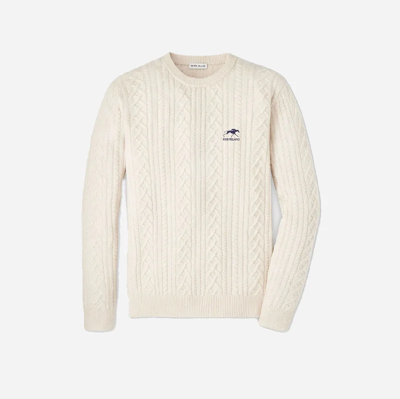 Shop now for the latest fashion trends and enjoy special promotions! Peter Millar Keeneland Men's Crescent Ridge Cable Crewneck Shop now for the latest fashion trends and enjoy special promotions! Peter Millar Keeneland Men's Crescent Ridge Cable Crewneck