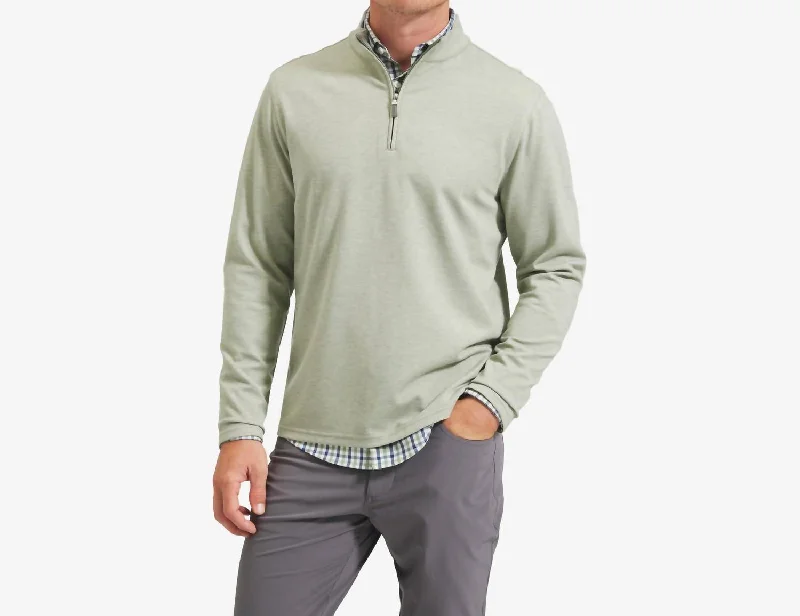Exclusive discounts on men's fashion – shop today! Proflex Quarter Zip Sweater In Sage Green Heather Exclusive discounts on men's fashion – shop today! Proflex Quarter Zip Sweater In Sage Green Heather