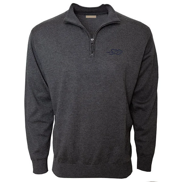 Shop the best clothing sale – Limited-time offer. Qtr Zip Top Line Sweater - Charcoal Shop the best clothing sale – Limited-time offer. Qtr Zip Top Line Sweater - Charcoal