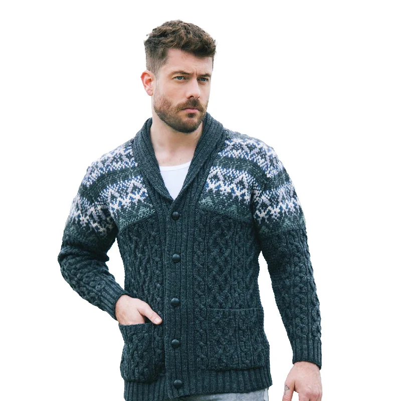 Special offer: Save on everyday clothing essentials – Shop now! Shawl Cardigan with Fair Isle Detail Special offer: Save on everyday clothing essentials – Shop now! Shawl Cardigan with Fair Isle Detail