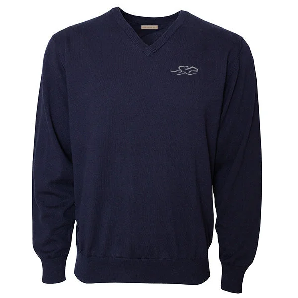 Get trendy clothes for less – Big savings on fashion basics! Signature Classic Cotton Sweater - Navy Get trendy clothes for less – Big savings on fashion basics! Signature Classic Cotton Sweater - Navy