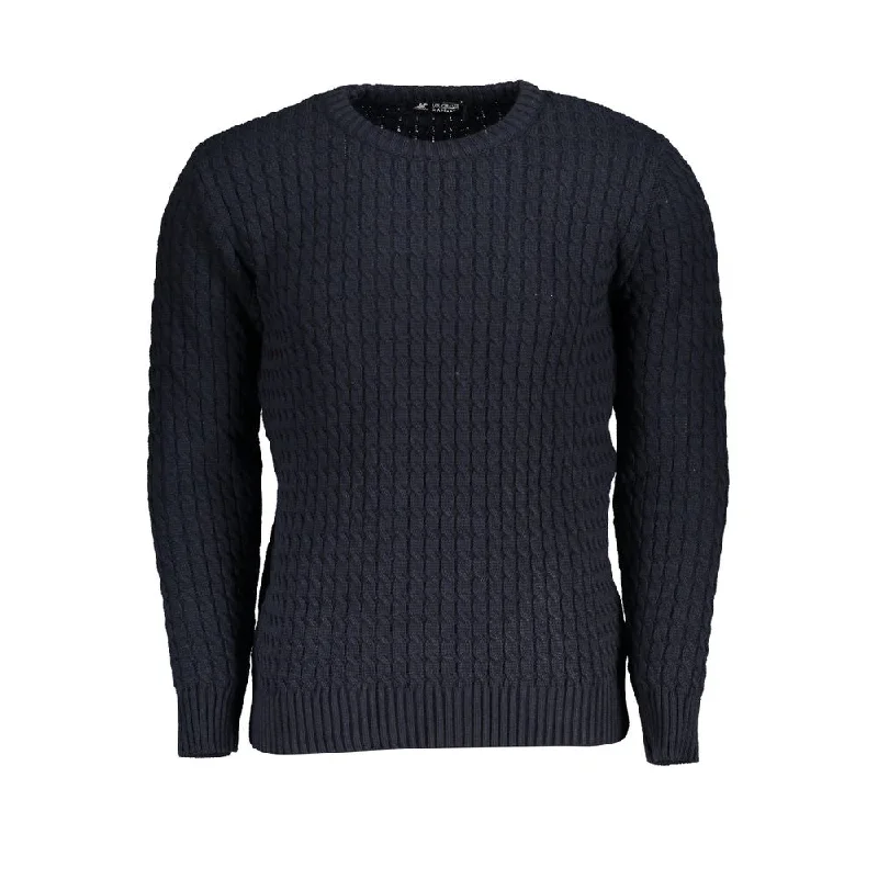 Don’t wait – Shop now for limited-time discounts on trendy clothing.  U.S. Grand Polo Elegant Crew Neck Twisted  Men's Sweater