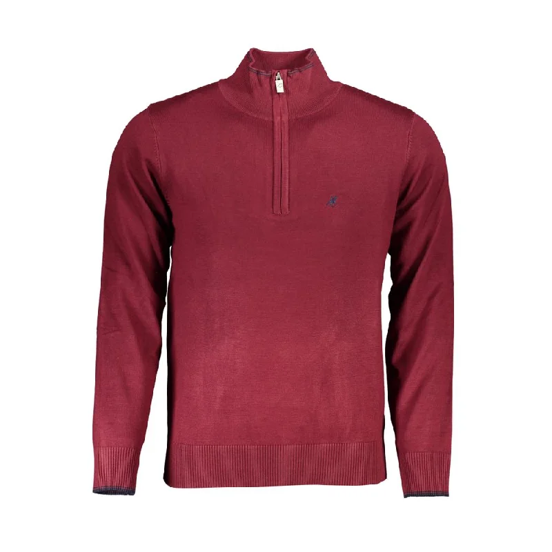 Shop the best clothing brands at amazing prices – U.S. Grand Polo Elegant Half-Zip Sweater with Embroidery Men's Detail Shop the best clothing brands at amazing prices – U.S. Grand Polo Elegant Half-Zip Sweater with Embroidery Men's Detail