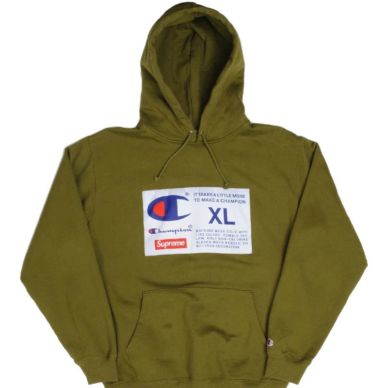 Shop now for affordable fashion – Enjoy free shipping on clothing orders. CHAMPION X SUPREME BIG LABEL SWEATSHIRT HOODIE FW18 SIZE XL Shop now for affordable fashion – Enjoy free shipping on clothing orders. CHAMPION X SUPREME BIG LABEL SWEATSHIRT HOODIE FW18 SIZE XL