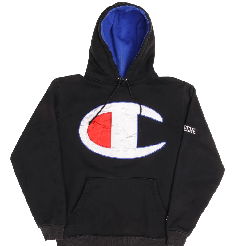 Shop clothing essentials at a fraction of the price – CHAMPION X SUPREME SATIN LOGO SWEATSHIRT HOODIE SS17 SIZE MEDIUM Shop clothing essentials at a fraction of the price – CHAMPION X SUPREME SATIN LOGO SWEATSHIRT HOODIE SS17 SIZE MEDIUM