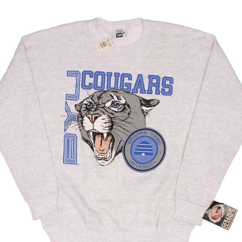 Shop clothing essentials at a fraction of the price – VINTAGE BYU BRIGHAM YOUNG UNI COUGARS 1990S SWEATSHIRT XL MADE IN USA DEADSTOCK Shop clothing essentials at a fraction of the price – VINTAGE BYU BRIGHAM YOUNG UNI COUGARS 1990S SWEATSHIRT XL MADE IN USA DEADSTOCK