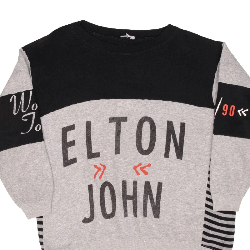 Exclusive online offer: Save 30% on all men's clothing. VINTAGE ELTON JOHN 1990 1991 WORLD TOUR SWEATSHIRT SIZE XL Exclusive online offer: Save 30% on all men's clothing. VINTAGE ELTON JOHN 1990 1991 WORLD TOUR SWEATSHIRT SIZE XL