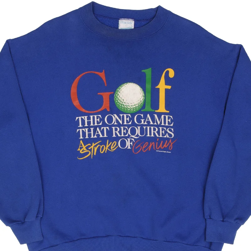 Exclusive discounts on men's fashion – shop today! VINTAGE GOLF PEACOCK SWEATSHIRT 1980S SIZE LARGE MADE IN USA Exclusive discounts on men's fashion – shop today! VINTAGE GOLF PEACOCK SWEATSHIRT 1980S SIZE LARGE MADE IN USA