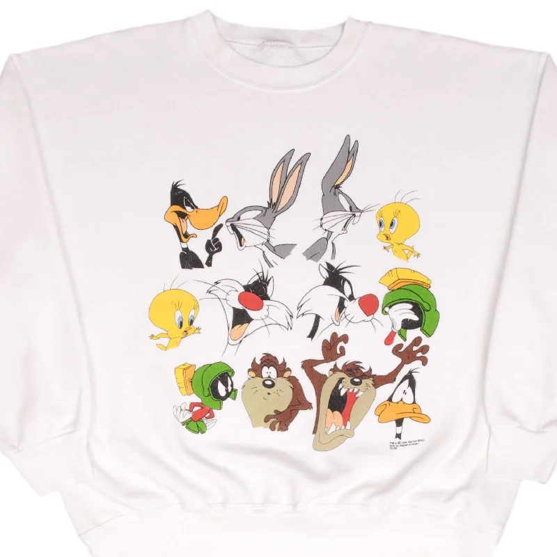 Shop the latest clothing deals – Huge discounts on fashion essentials! VINTAGE LOONEY TUNES TAZ TWEETY MARVIN BUGGS DAFFY SWEATSHIRT 1994 SIZE XL Shop the latest clothing deals – Huge discounts on fashion essentials! VINTAGE LOONEY TUNES TAZ TWEETY MARVIN BUGGS DAFFY SWEATSHIRT 1994 SIZE XL