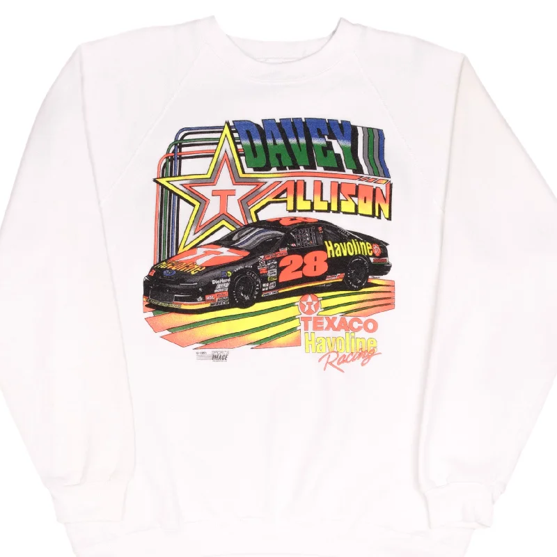 Limited-time sale: Save on all your favorite clothing items. VINTAGE NASCAR DAVEY ALLISON 1991 SWEATSHIRT SIZE XL MADE IN USA Limited-time sale: Save on all your favorite clothing items. VINTAGE NASCAR DAVEY ALLISON 1991 SWEATSHIRT SIZE XL MADE IN USA