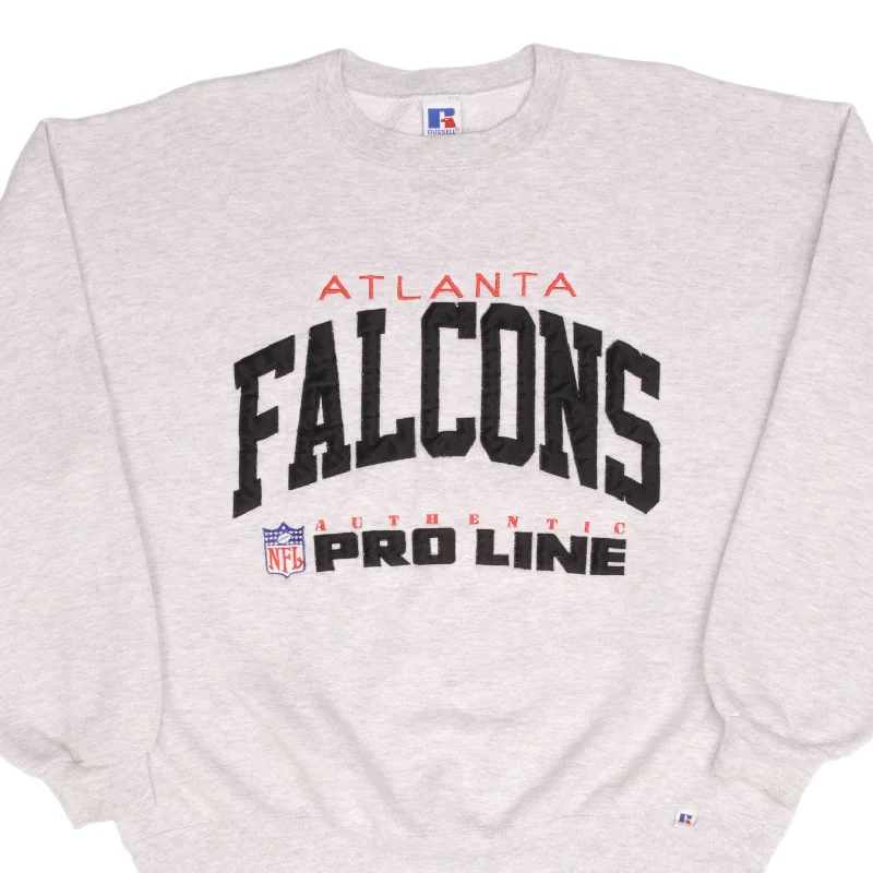 Shop men’s fashion for less – prices slashed on select items. VINTAGE RUSSEL ATHLETIC NFL ATLANTA FALCONS 1990SGREY SWEATSHIRT XL MADE USA Shop men’s fashion for less – prices slashed on select items. VINTAGE RUSSEL ATHLETIC NFL ATLANTA FALCONS 1990SGREY SWEATSHIRT XL MADE USA