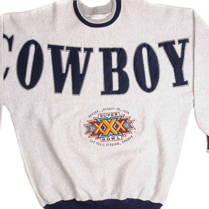 Limited-time discounts on clothing you’ll love VINTAGE NFL DALLAS COWBOYS SUPER BOWL SWEATSHIRT 1996 SIZE XL MADE IN USA Limited-time discounts on clothing you’ll love VINTAGE NFL DALLAS COWBOYS SUPER BOWL SWEATSHIRT 1996 SIZE XL MADE IN USA