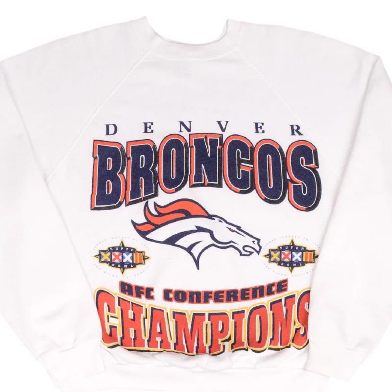 Don’t miss out – Limited-time VINTAGE NFL DENVER BRONCOS AFC CHAMPIONS 1997 SWEATSHIRT SIZE LARGE Don’t miss out – Limited-time VINTAGE NFL DENVER BRONCOS AFC CHAMPIONS 1997 SWEATSHIRT SIZE LARGE