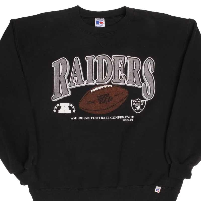 Exclusive online offer: Save 30% on all men's clothing. VINTAGE NFL LOS ANGELES RAIDERS SWEATSHIRT 1990S LARGE MADE IN USA Exclusive online offer: Save 30% on all men's clothing. VINTAGE NFL LOS ANGELES RAIDERS SWEATSHIRT 1990S LARGE MADE IN USA