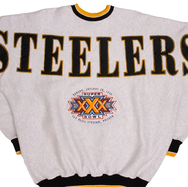 Don’t miss out – huge discounts on men’s trendy styles. VINTAGE NFL STEELERS LEGENDS ATHLETIC SWEATSHIRT 1996 XL MADE IN USA Don’t miss out – huge discounts on men’s trendy styles. VINTAGE NFL STEELERS LEGENDS ATHLETIC SWEATSHIRT 1996 XL MADE IN USA