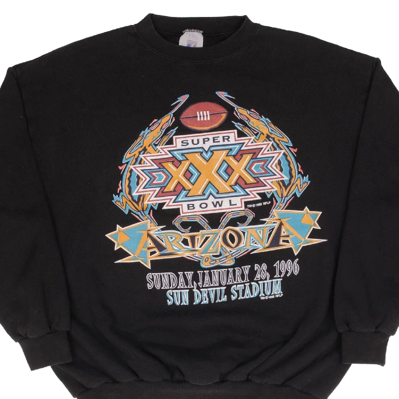 Special offers on the latest clothing collections – Don’t miss out! VINTAGE NFL SUPERBOWL XXX ARIZONA 1996 SWEATSHIRT SIZE LARGE MADE IN USA Special offers on the latest clothing collections – Don’t miss out! VINTAGE NFL SUPERBOWL XXX ARIZONA 1996 SWEATSHIRT SIZE LARGE MADE IN USA