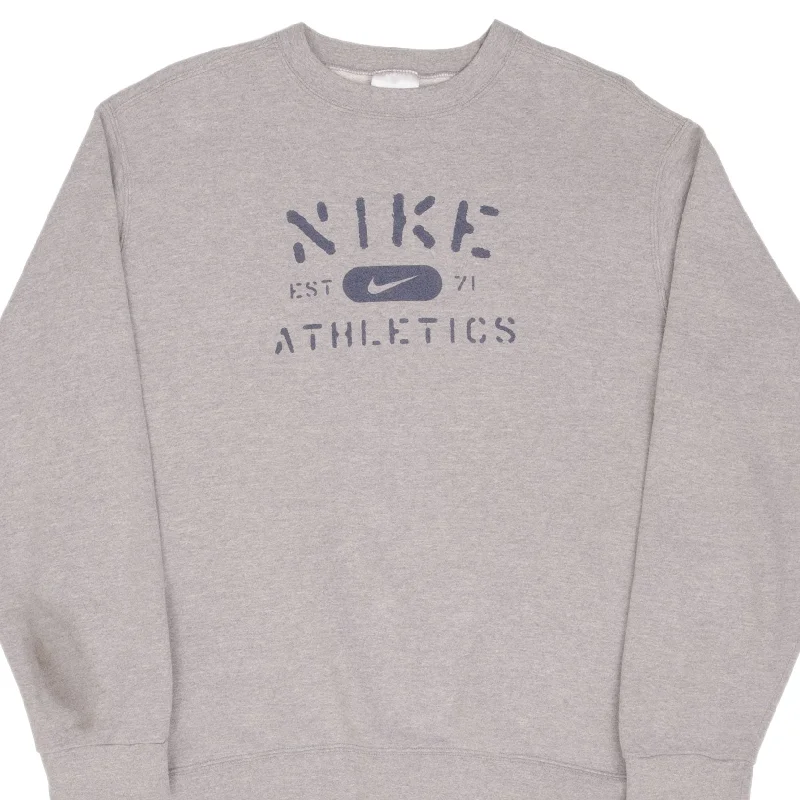 Shop the ultimate men’s clothing sale – incredible prices on your favorite styles.  VINTAGE NIKE ATHLETIC EST. 71 GRAY SWEATSHIRT 1990S XL MADE IN USA